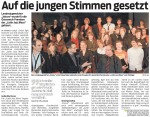 Artikel_Auf die jungen Stimmen gesetzt